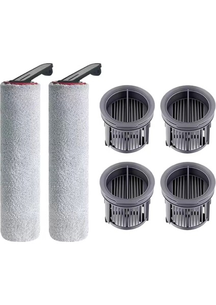 Dreame H14 DUAL/H14 PRO/H14/H20 Pro PLUS/H20 ULTRA/H30 Ultra Elektrikli Süpürge Yedek Parçaları Hepa Filtre Fırça Silindiri (Yurt Dışından)