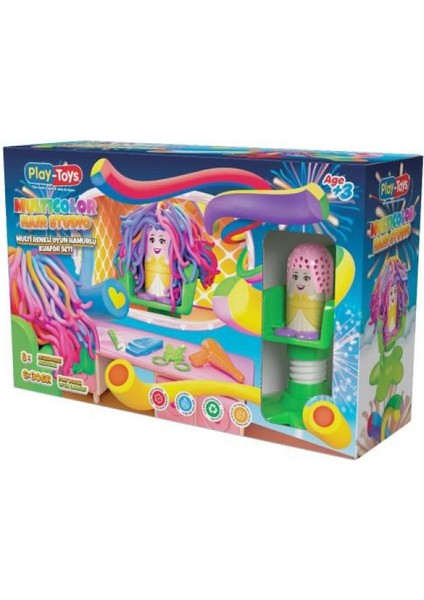 0034 Playtoys Multıcolor Haır Studıo