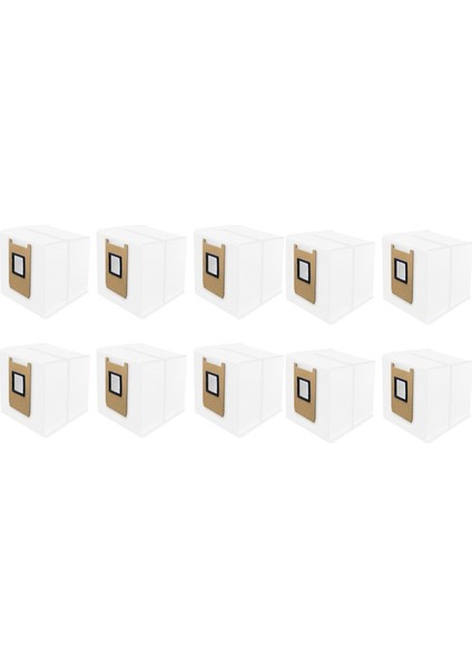 Eufy Omni E25 / Omni E28 Elektrikli Süpürge Aksesuarları Toz Torbası Yedek Parçaları Için 10 Adet Toz Torbası (Yurt Dışından)