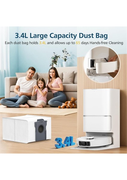 Dreame L40 Ultra / X40 Ultra / X40 Master Aksesuarları ve Mova P10 / P50 Pro Ultra Robot Süpürge Parçaları (Yurt Dışından) fırsatları