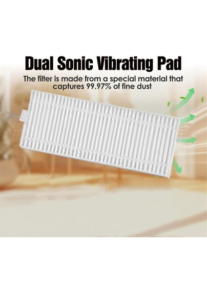 Tefal Rowenta X-Plorer Serie 75S RR8577WH 75S+ RG8597W Elektrikli Süpürge Yedek Parçaları Için Vakum Filtre Fırça Seti (Yurt Dışından) fiyatları