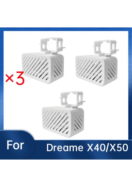 Dreame X40/X50 Serisi Süpürge Su Tankı Versiyonu Için Gümüş Iyonlarla Güçlendirilmiş Koku Giderici Parçacıklar Aksesuarlar 3 Adet (Yurt Dışından) fiyatları