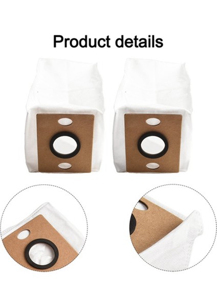 Ilıfe G9 Pro / V9 Pro / A12 Pro / A30 Pro Elektrikli Süpürge Aksesuarları Toz Torbası Yedek Parçaları Için 8 Adet Toz Torbası (Yurt Dışından) fırsatları