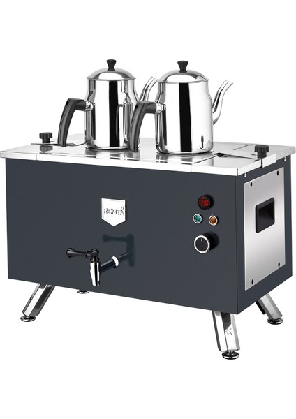 Çift Cidarlı 2 Demlikli Elektrikli Kahveci Ocağı 20 Lt - EP02(L)