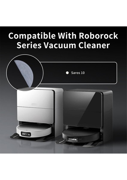 Roborock Saros 10, S9 Maxv Ultra Robot Süpürge Aksesuarları Yedek Parçalar Yedek Parçalar Paspas Bezleri Paspas Pedleri (Yurt Dışından) fiyatları