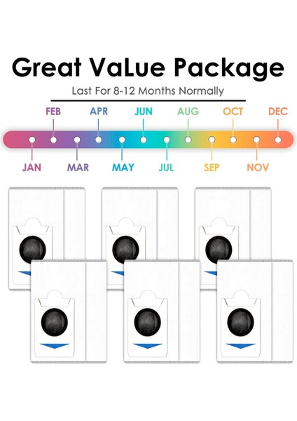 Ecovacs Deebot T30S Combo/ X2 Combo/ T30S/ T30S Aı Elektrikli Süpürge Aksesuar Seti Için T30S Combo Yedek Toz Torbaları (Yurt Dışından) fırsatları
