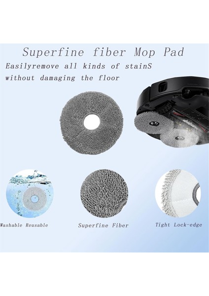 Roborock Saros Z70/SAROS Z70 Ultra Robot Süpürge Aksesuarları Için Yedek Parçalar (Yurt Dışından) fiyatları