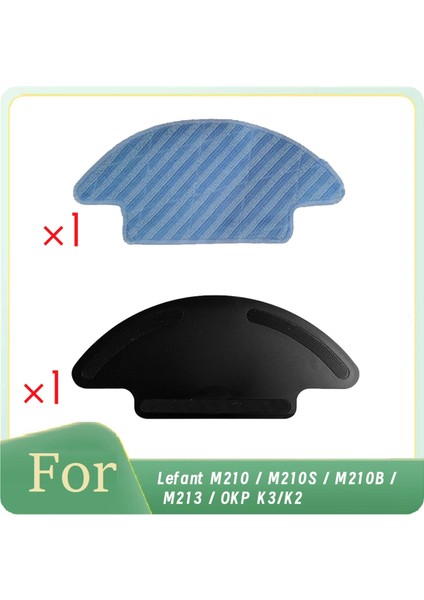 Lefant M210 / M210S / M210B / M213 / Okp K3/k2 Robot Süpürge Yedek Parçaları Için Paspas Pedi ve Paspas Tutucu (Yurt Dışından)