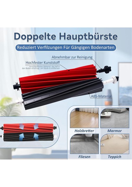 Roborock S8 Maxv Ultra/s8 Max Ultra Aksesuarları, Ana Fırçalar, Yan Fırçalar, Filtreler, Mendiller, Toz Torbaları (Yurt Dışından) indirimleri