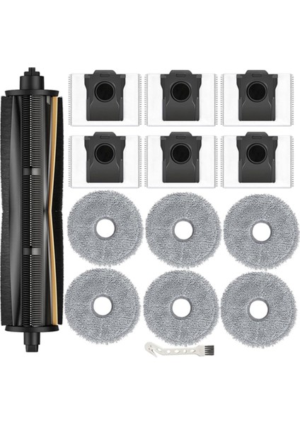 Dreame X40 Ultra, X30 Ultra, L30 Ultra, L10S Ultra, L20 Ultra, L10S Pro Ultra ve L40 Ultra Elektrikli Süpürge Için Tricut Fırçası (Yurt Dışından)