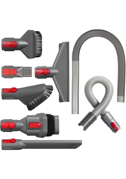 Dyson V7 V8 V10 V11 V15 Elektrikli Süpürge, Kurutma Makinesi, Havalandırma Hortumu, Uzatma Hortumu, Yatak Dar Alan Temizleme Aparatı Için Vakum Bağlantı Kiti (Yurt Dışından) modelleri