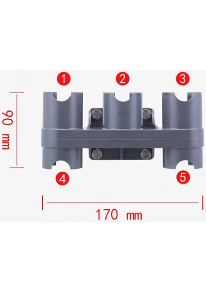 V7 V8 V10 V11 Mutlak Elektrikli Süpürge Parçaları Için Depolama Braketi Tutucu Fırça Standı Aracı Meme Tabanı, Deliksiz (Yurt Dışından) fiyatları