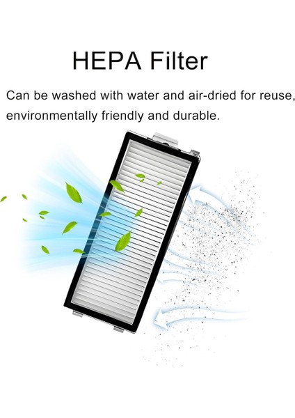 Roborock Saros Z70/QREVO Master Robot Süpürge Için Yıkanabilir Filtre Yedek Parçaları, Hepa Filtre Aksesuarları (Yurt Dışından) fiyatları