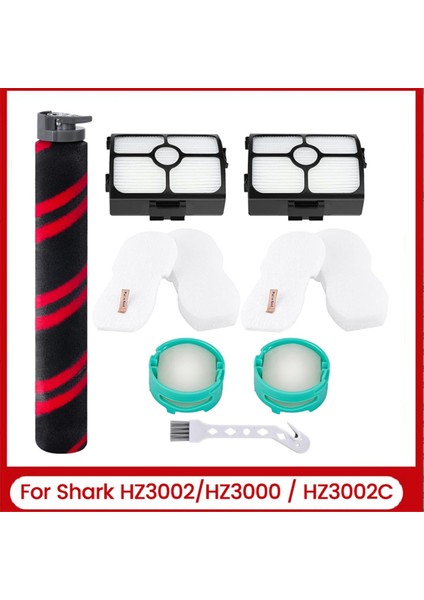 Shark Stratos Kablolu Çubuk HZ3002/HZ3000 / HZ3002C Vakum Eklentisi Koku Nötralizatör Kartuşu Için Rulo Fırça Filtresi (Yurt Dışından)