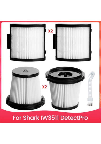 IW3511 IW1111 Hepa Filtreleri Shark IW3511 Detectpro Hafif Kablosuz Dikey Elektrikli Süpürge Parçaları Için Yedek Parçalar (Yurt Dışından)