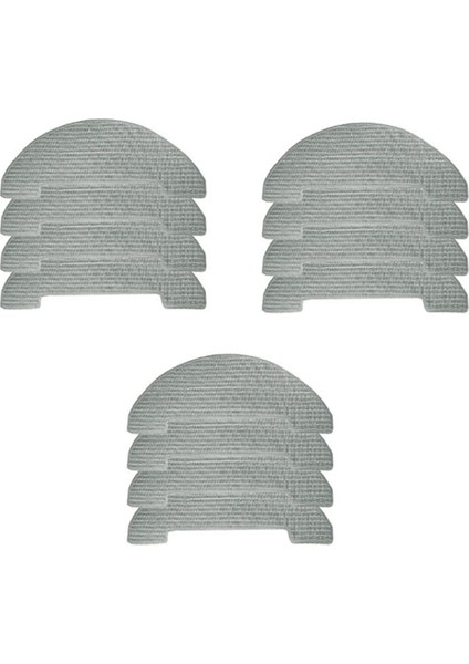 Vactidy Nimble T7 T8 Robot Süpürge Yedek Parçaları Yıkanabilir Paspas Pedi Aksesuarları Için 12 Adet Paspas Bezi (Yurt Dışından)