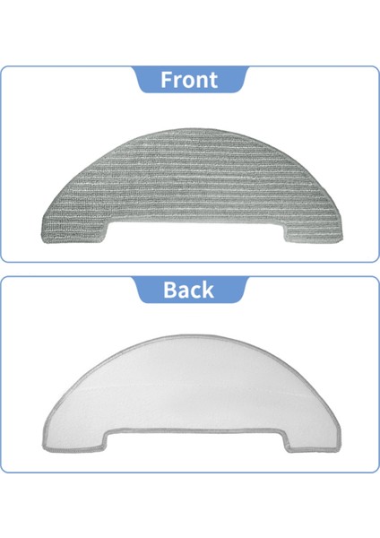 Vactidy Nimble T7 T8 Robot Süpürge Yedek Parçaları Yıkanabilir Paspas Pedi Aksesuarları Için 12 Adet Paspas Bezi (Yurt Dışından) fırsatları