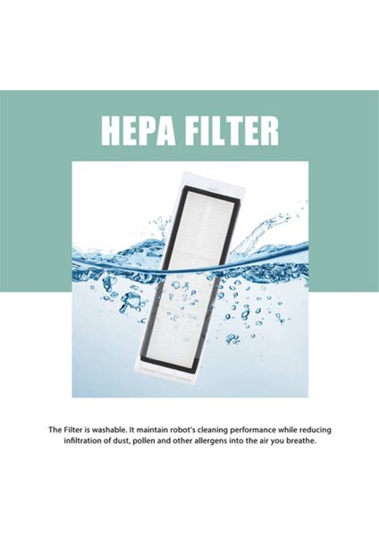 S10+/S10 PLUS/B105 Robotlu Süpürge Için Yedek Aksesuarlar Ana Yan Fırça Paspas Bezleri Hepa Filtre (Yurt Dışından) fırsatları