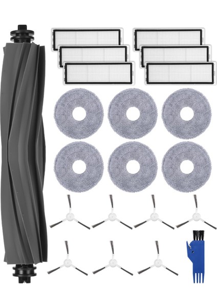 L10S ULTRA/L10 Ultra Robotlu Süpürge Ana Yan Fırça Hepa Filtre Paspas Bezi Yedek Yedek Parça (Yurt Dışından)