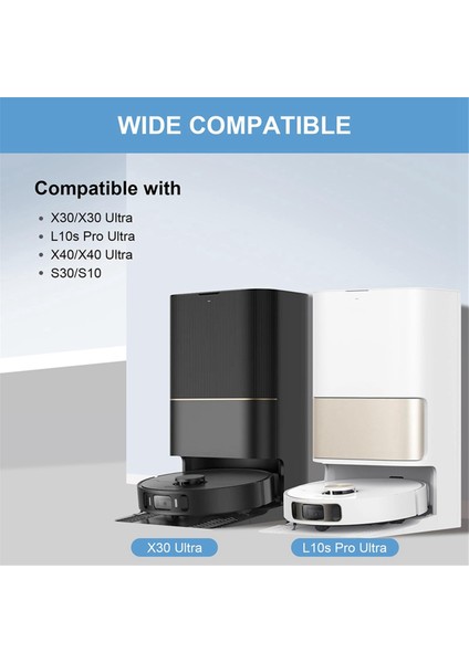 Dreame X40 ULTRA/X30 ULTRA/L10S Pro Ultra Heat Elektrikli Süpürge Parçaları Için Toz Torbası, Aktif Karbon Toz Torbası Aksesuarları (Yurt Dışından) fiyatları