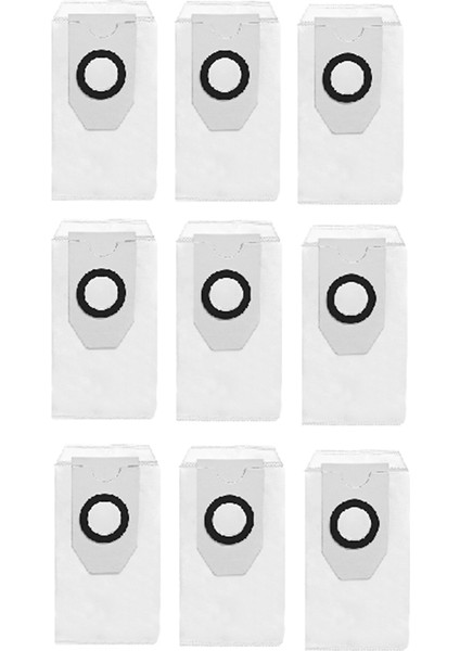 Eureka J12 Ultra/midea V12 Süpürge Aksesuarları Sarf Malzemeleri Toz Torbası Dokumasız Çanta Için 9 Adet Toz Torbası (Yurt Dışından) fiyatları