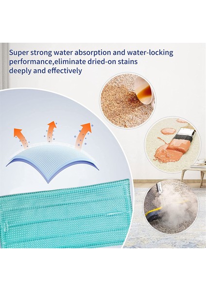 Vorwerk Kobold SP600 Elektrikli Süpürge Parçaları Için 6 Adet Paspas Pedi, Yıkanabilir Buharlı Paspas Bezleri (Yurt Dışından) modelleri