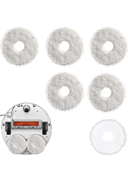 L20 Ultra Için Silme Bezi Aksesuarları, L10S Ultra Için Temizleyici, Yıkanabilir Mikrofiber Islak Mop Ped Aksesuarı (Yurt Dışından) fiyatları