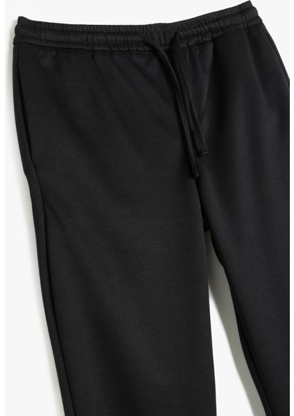Normal Bel Slim Fit Viskon Karışımlı Beli Bağcıklı Eşofman Pantolon modelleri