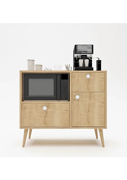 Fresh Kahve Köşesi / Çok Amaçlı Dolap / Airfryer Dolabı / Mutfak Organizeri fırsatları