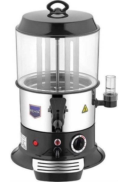 Siyah Model Karıştırıcılı 5 Litre Sıcak Içecek Makinesi