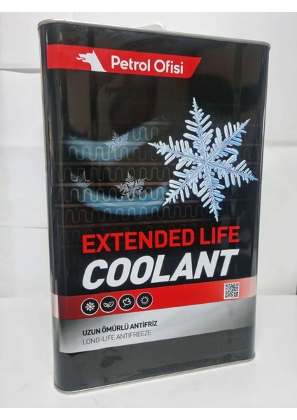 Kırmızı Organik Antifriz 15 kg 8.ay 2025 Üretim