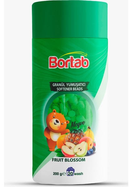 Granül Boncuk Çamaşır Parfümü & Çamaşır Yumuşatıcı Meyve Kokulu
