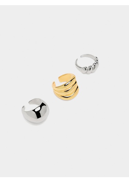 Çift Renkli Yüzük Seti modelleri