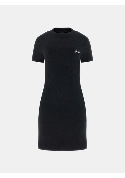 Paulina Kadın Siyah Aktif Elbise V5BK00K1912-JBLK