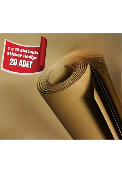 Kraft Kağıt 100X100 cm 90GR 20 Adet Ambalaj, Paketleme, Hediye ve Çeyiz Sarma, Taşıma, Taşınma