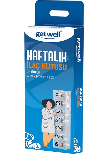 Haftalık Kutusu 1 Adet