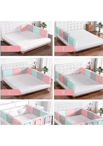 Yeni Nesil Bebek ve Çocuk Yatak Bariyeri 150 cm ( 50*40*7 cm 3 Adet) (Minder Olarak Kullanıma Uygun) fırsatları