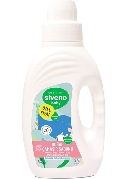 Bebek Doğal Çamaşır Sabunu 1500 ml 1 Adet