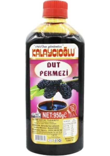 Dut Pekmezi 950 G x 10 / 12 / 16 Adet | Doğal ve Geleneksel Pekmez | Yüksek Enerji ve Besleyici Tat