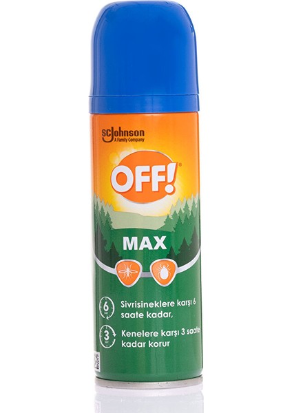 Off Max Sinekkovar Sprey 100 ml 1 Adet