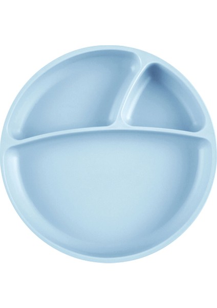 Porsiyon Vakumlu Mama Tabağı Mineral Blue 1 Adet