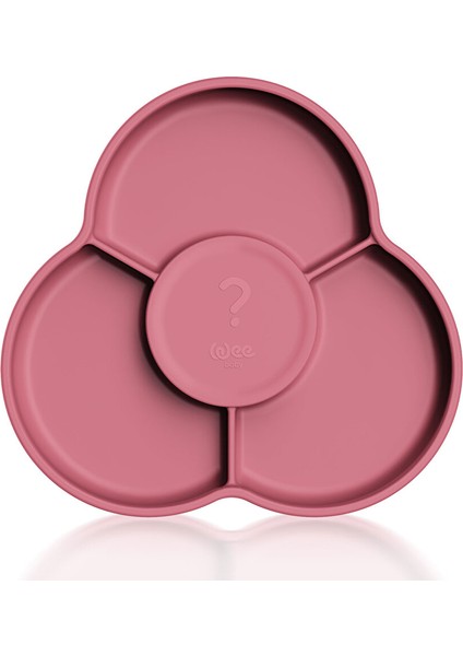 Silikon Sürpriz Tabak Pembe 1 Adet