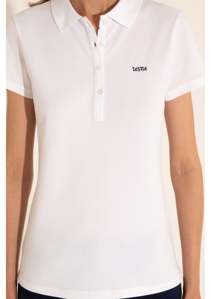 Kadın Beyaz Tişört Basic 50285846-VR013