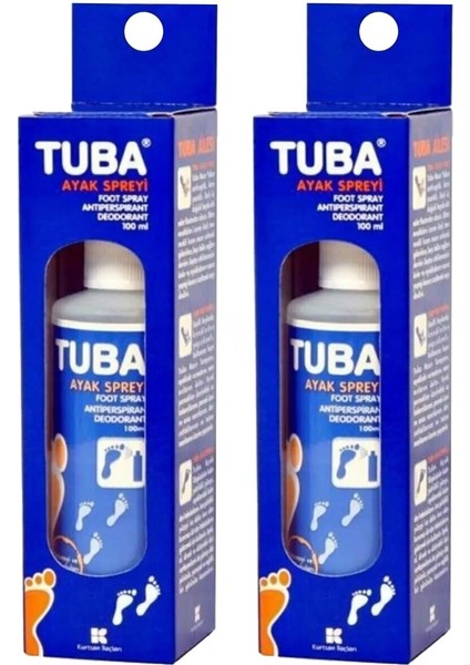 Asfstore Tuba Ayak Spreyi 100 ml 2 Adet
