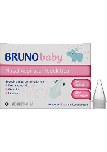 Burun Aspiratörü Yedek Filtre 10'lu 1 Adet