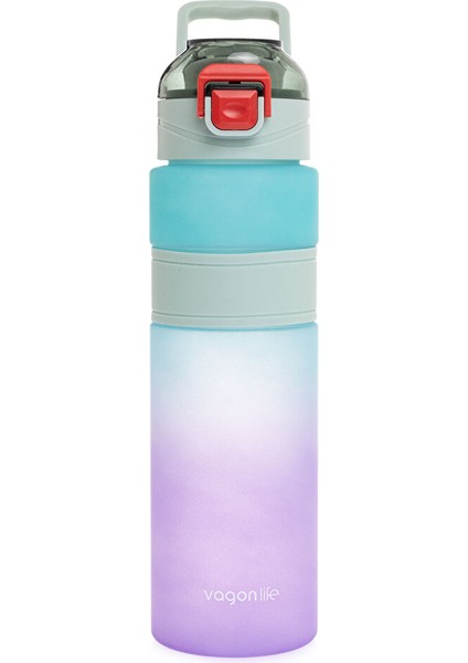 800ML Matara Mavi-Mor 1 Adet