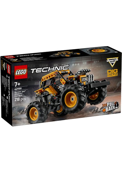 ® Technic Monster Jam™ Dıgatron™ Çek-Bırak Oyuncak Kamyon 42199 1 Adet