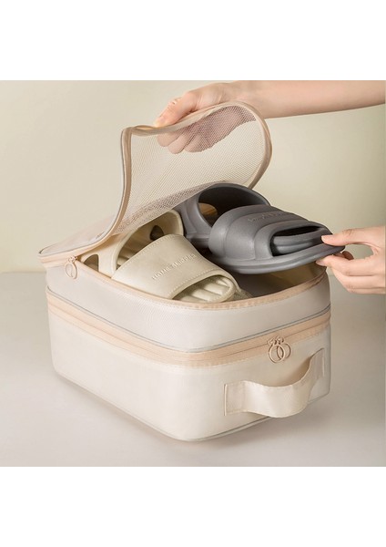 Ayakkabı Çantası Ayakkabı Çantası Saklama Çantası - Üç Katmanlı Kalınlaştırılmış Ayakkabı Çantası - Seyahat Taşınabilir Saklama Çantası (Yurt Dışından) fiyatları