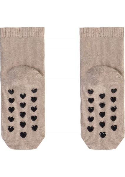 Bebek Sevimli Kuzucuk Desenli Soket Çorap Bej fiyatları