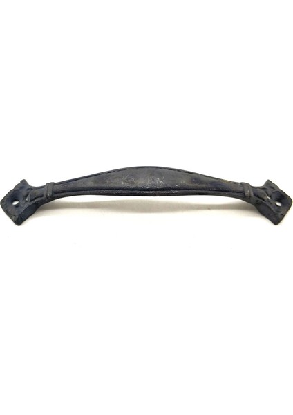 Antika Tarz Dekoratif Pirinç Deste Mobilya Kulbu - 27X155 Mm, Oksit